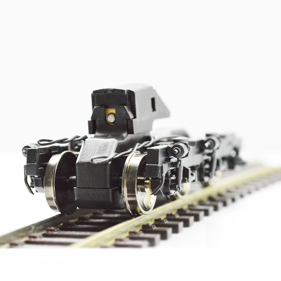 Running Gear Vehicle - Model Train Powered Bogie Assembly Metal