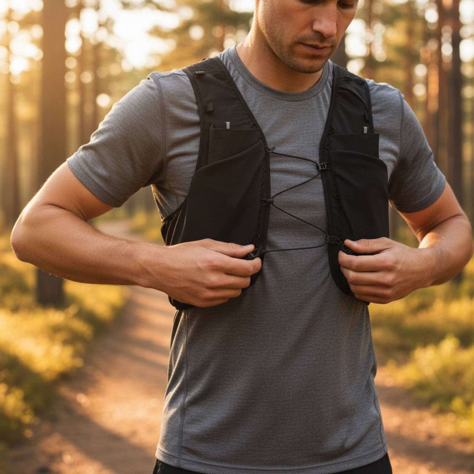 Running Gear Trail - Lightweight Running Vest Breathable Lightweight Trail