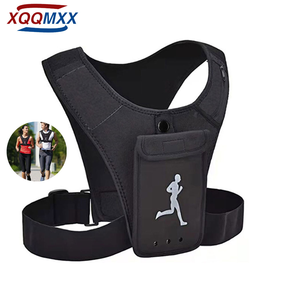 Running Gear Hydration - XQQMXX 1Pcs Running Vest Phone Holder
