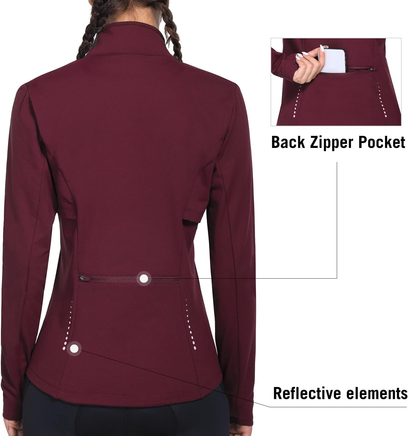 Women's Winter Cold Weather Fu - Running Gear Plus Size 评论和价格