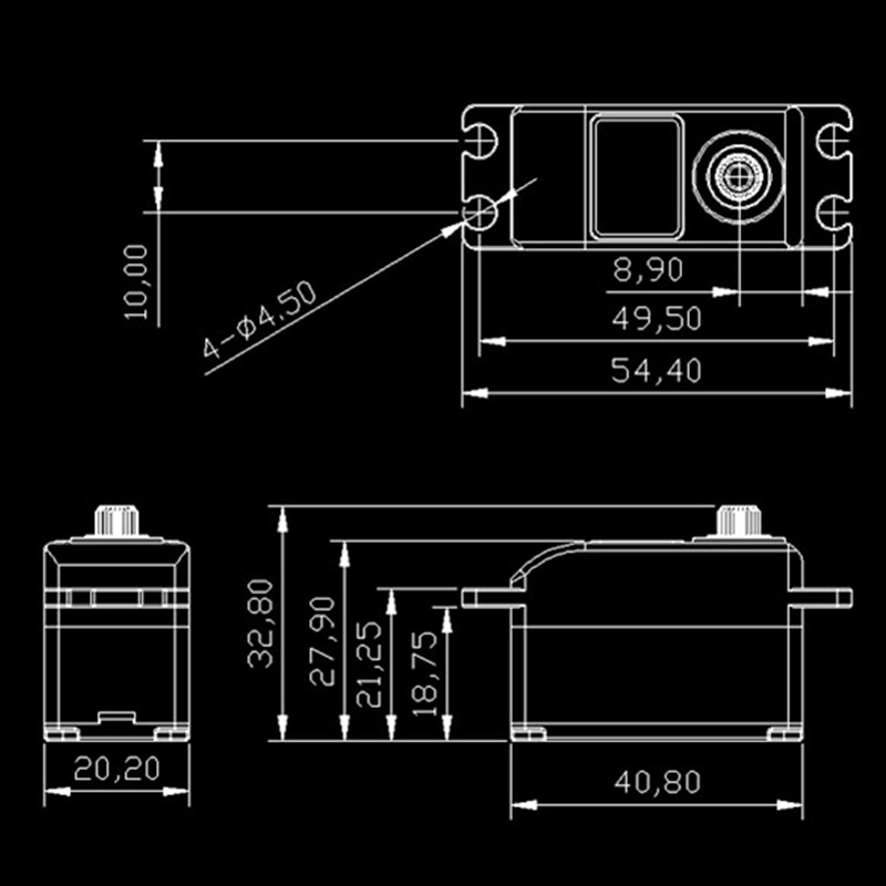KINGMAX RGD01L 52g 15kg.cm DC  - Running Gear Vehicle 评论和价格