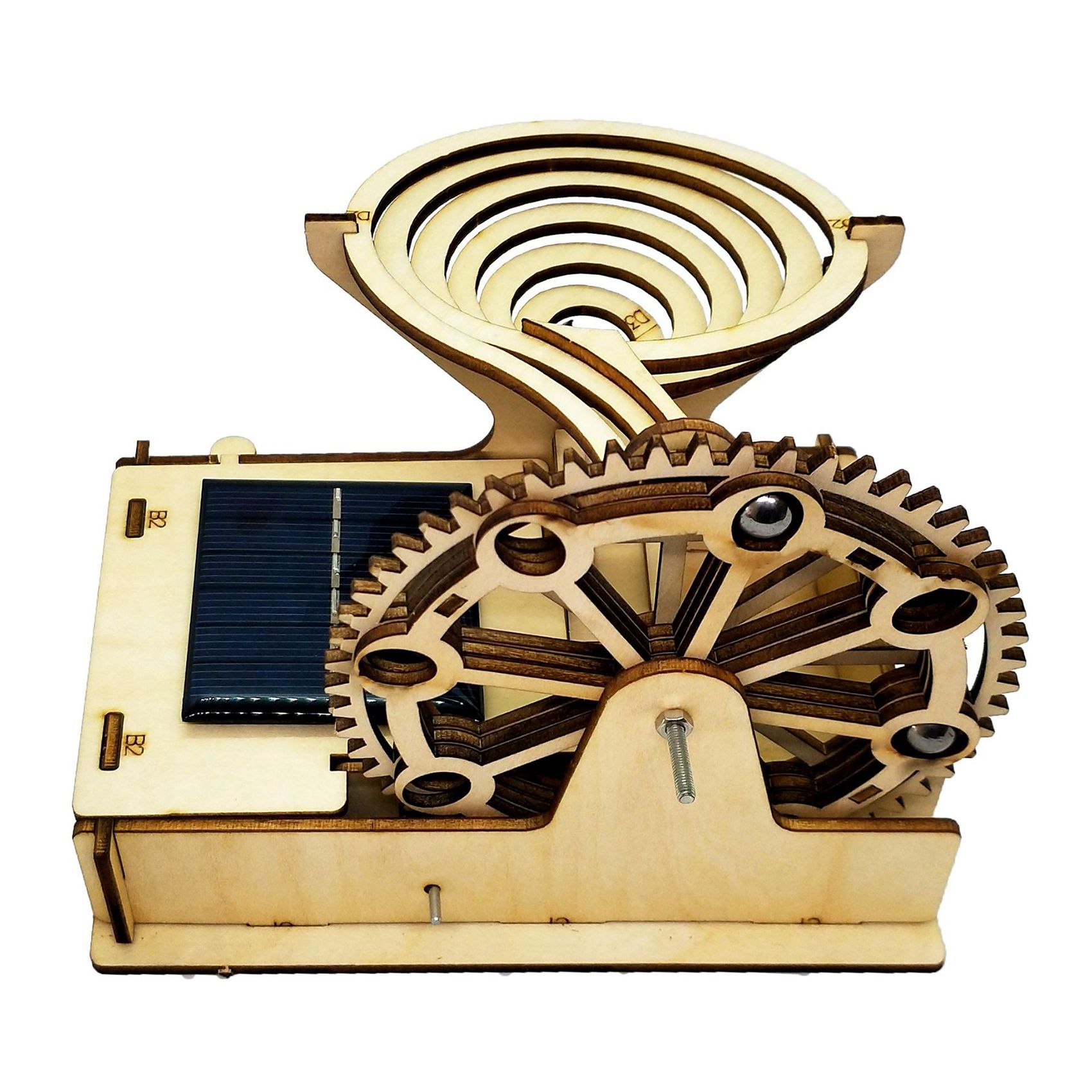 Practical 3D Wooden Marble Run - Running Gear Vehicle 评论和价格