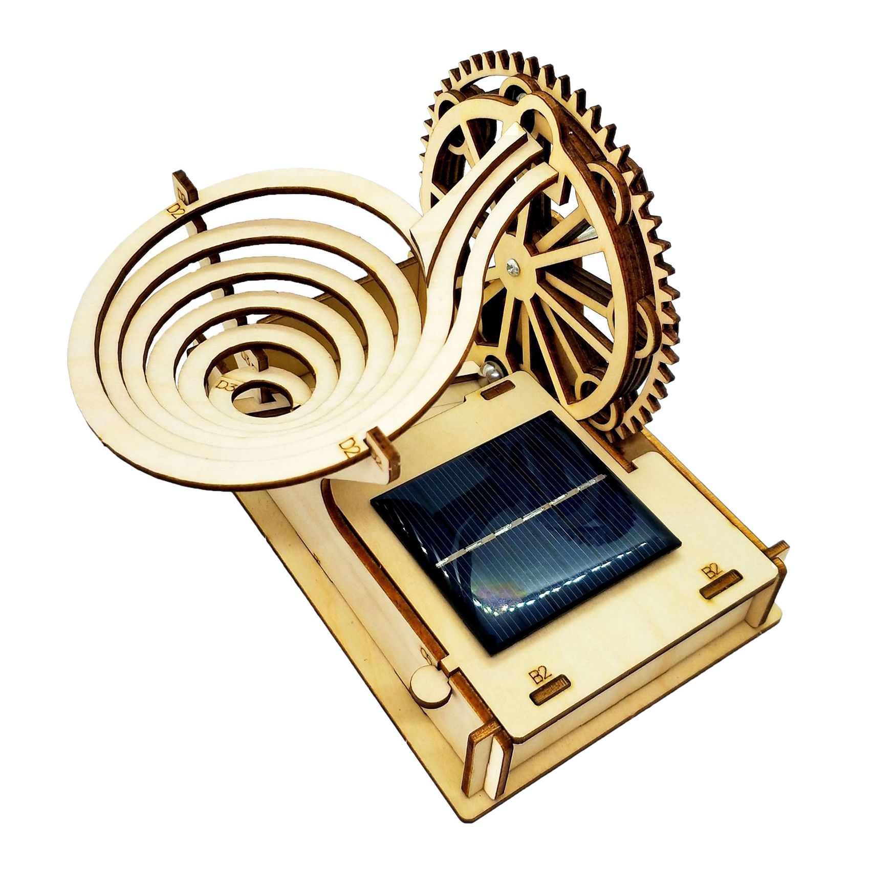 Practical 3D Wooden Marble Run - Running Gear Vehicle 评论和价格