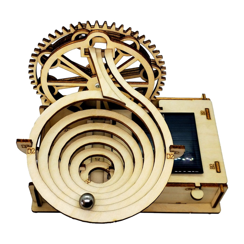 Practical 3D Wooden Marble Run - Running Gear Vehicle 评论和价格