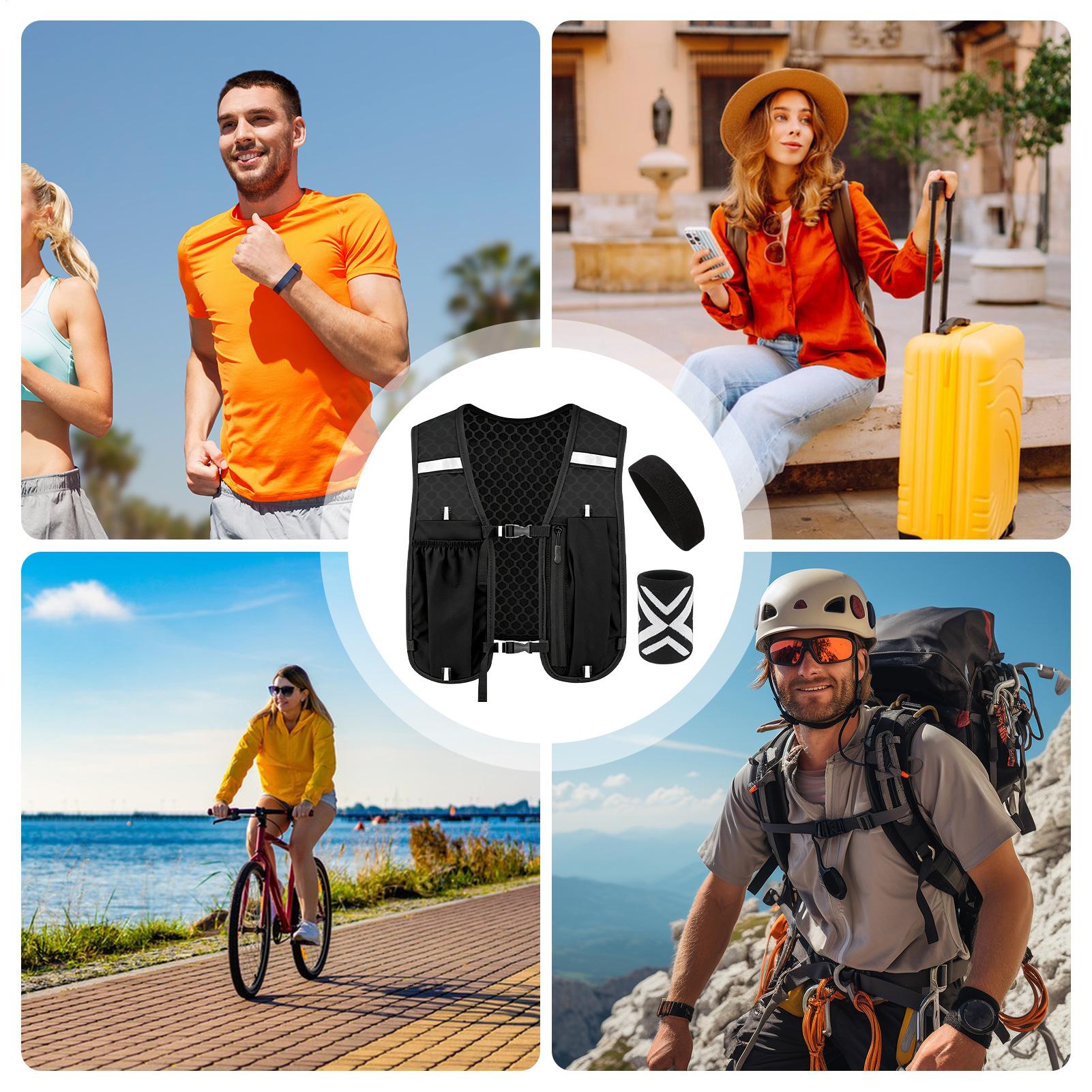 Reflective Vest For Running Ad - Running Gear Hydration 评论和价格