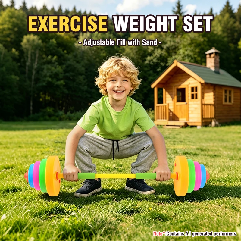 Adjustable Kids Dumbbell Barbe - Running Gear For Kids 评论和价格