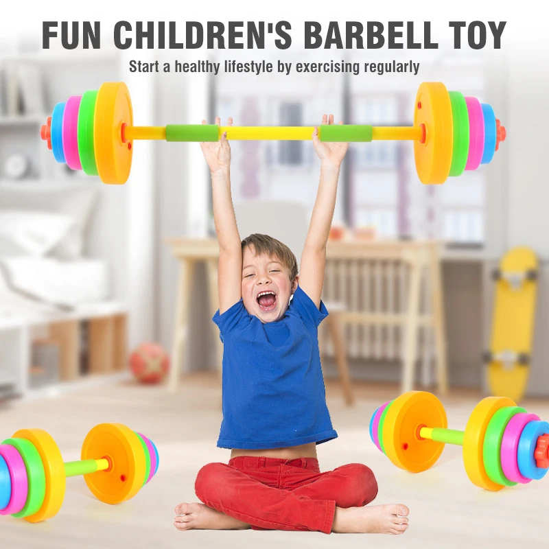 Adjustable Kids Dumbbell Barbe - Running Gear For Kids 评论和价格