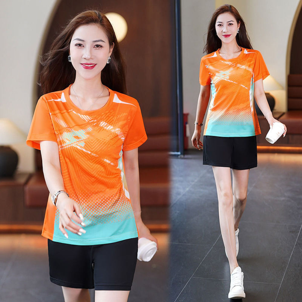 Quick Dry Womens Running Tee I - Running Gear Plus Size 评论和价格