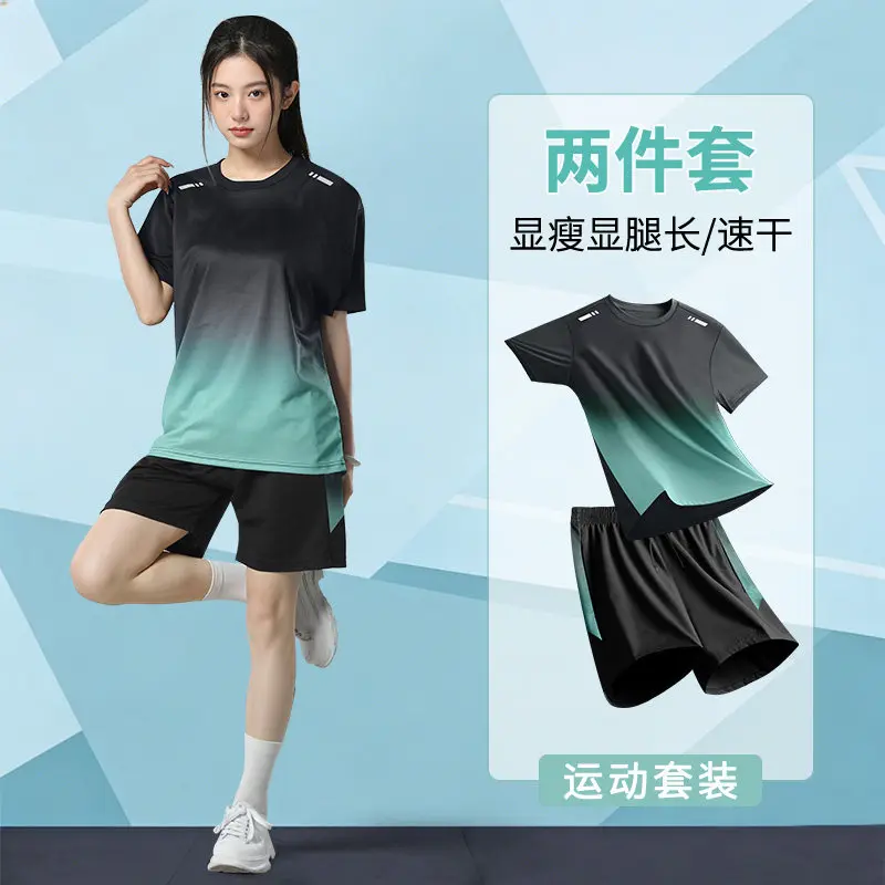 Women's Summer 2-Piece Running - Running Gear Plus Size 评论和价格