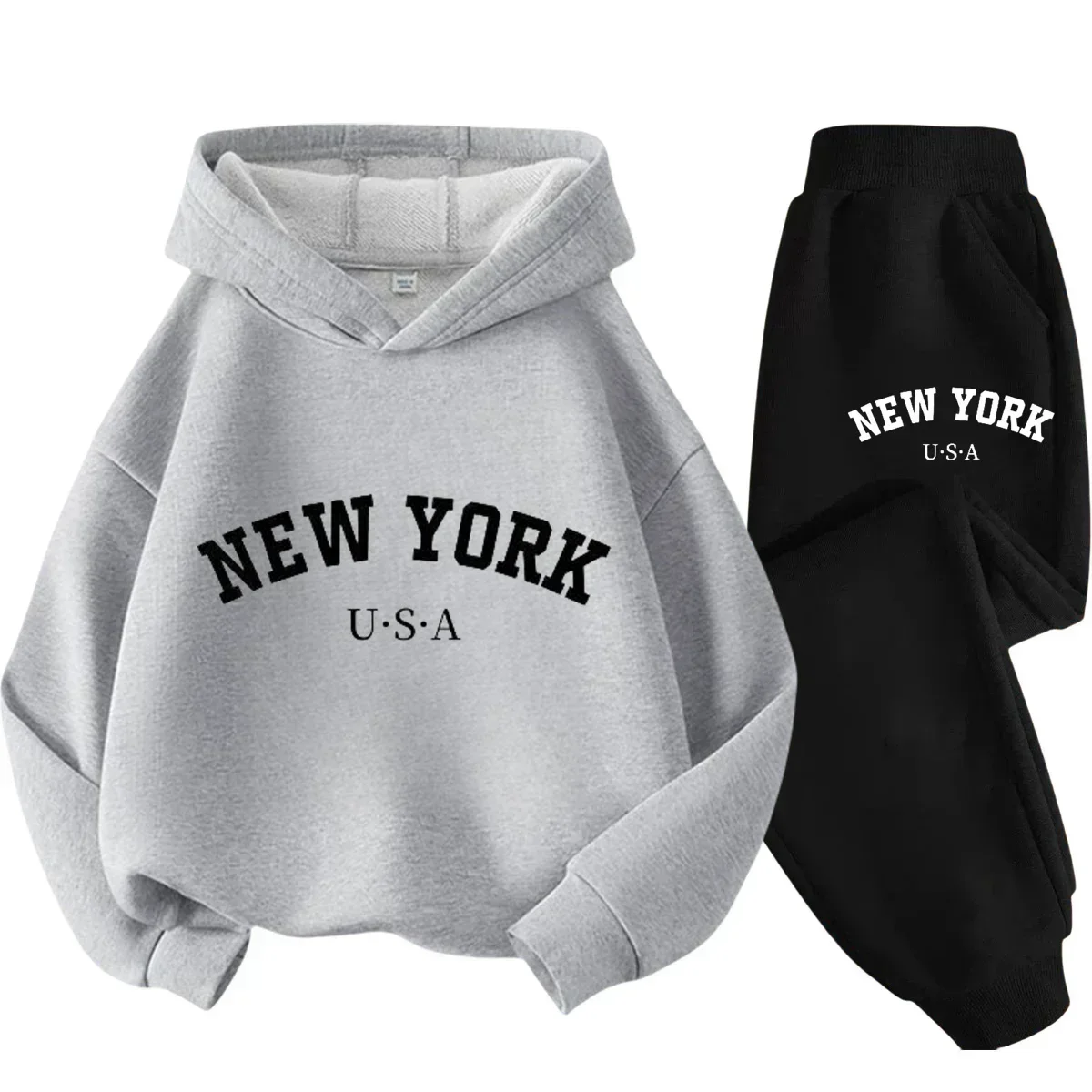 Kids Fashion Simple USA New Yo - Running Gear For Kids 评论和价格
