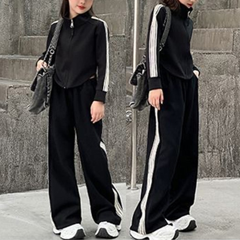 5-14Year Girls Sports Suit Aut - Running Gear For Kids 评论和价格