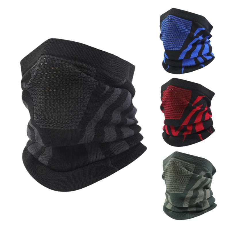 Windproof Warm Zebra Striped F - Running Gear Plus Size 评论和价格