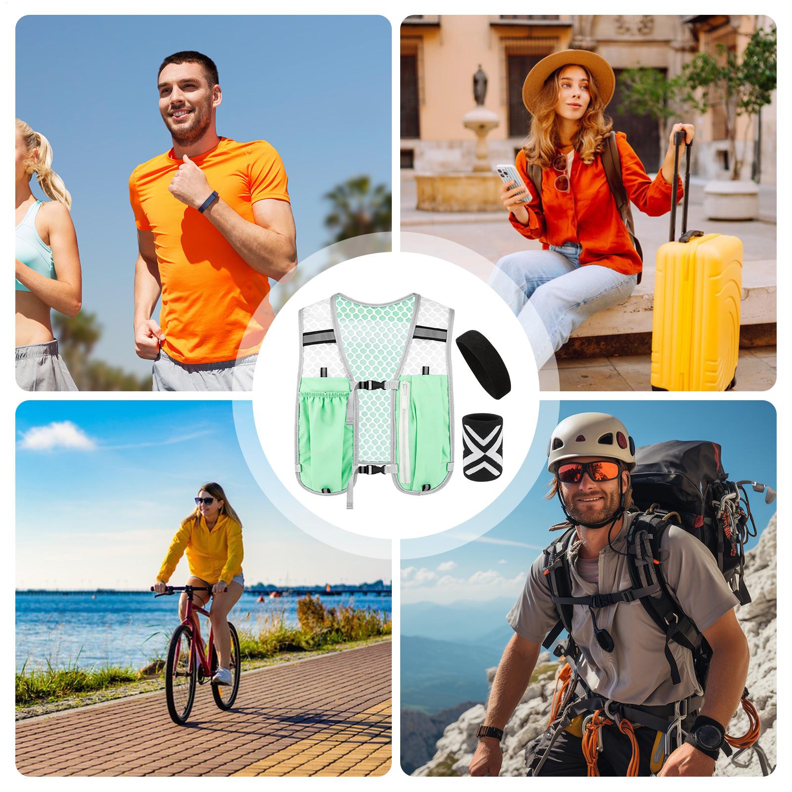 Running Safety Vest Sports Hyd - Running Gear Trail 评论和价格