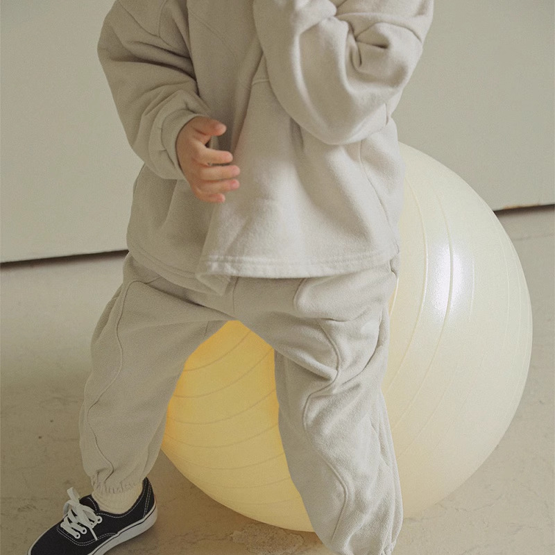 2024 Winter New Children Fleec - Running Gear For Kids 评论和价格